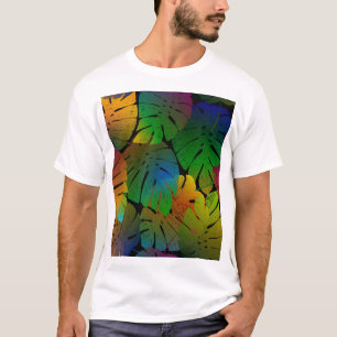 Camiseta Monstera Exótica: Palm Deixa Vintage