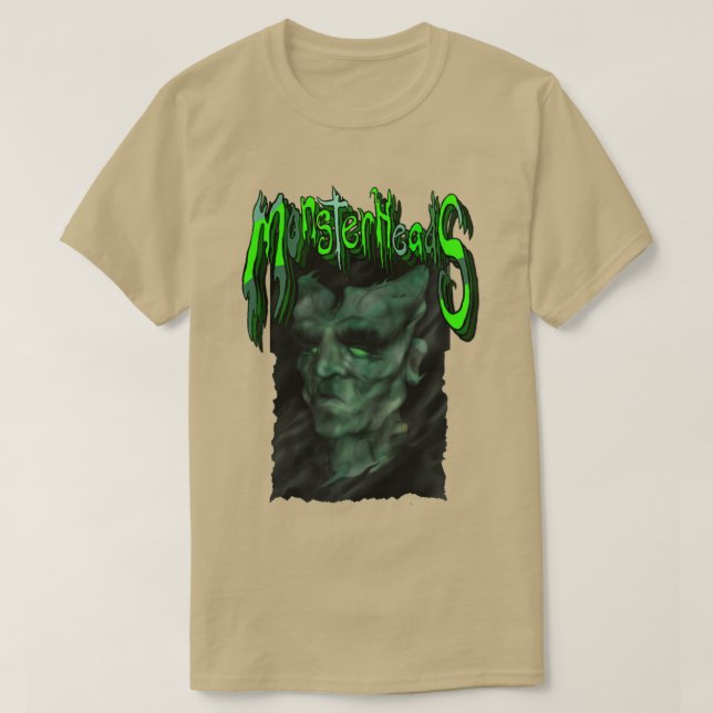 Camiseta MonsterHeads Frankenstein (Frente do Design)
