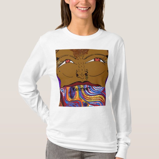 Camiseta MonsterME hoodstar (Frente)