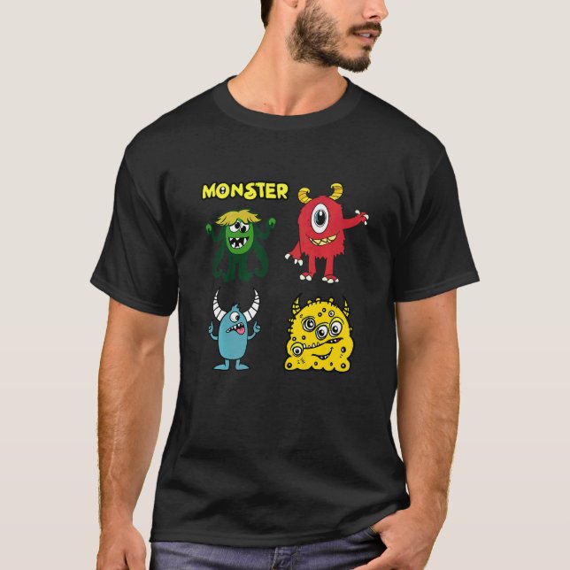 Camiseta Monsters for Little Monsters   (Frente)
