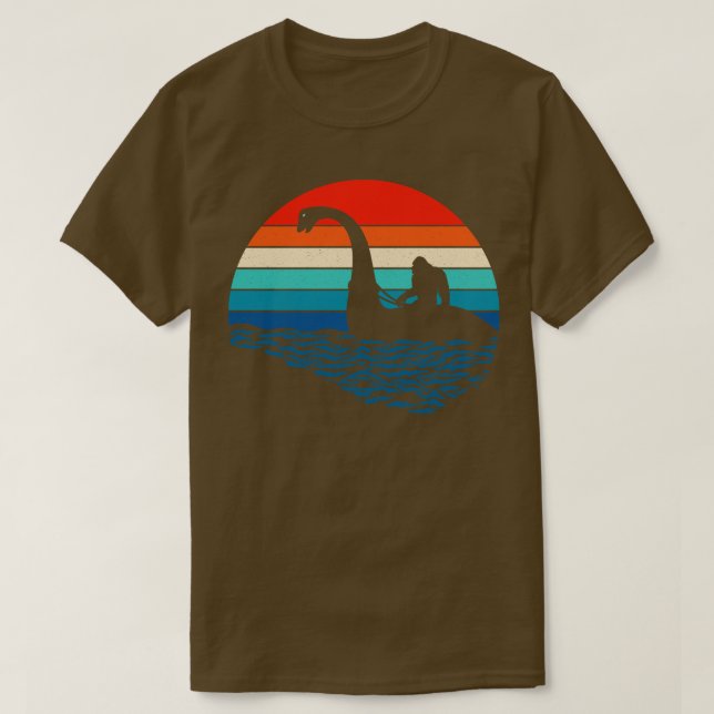 Camiseta Monstro 15 da Loch Ness (Frente do Design)