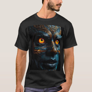 Camiseta Monstro 3d assustador do Halloween