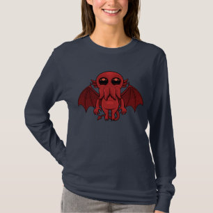 Camiseta Monstro Adorável do Mar Vermelho Cthulhu