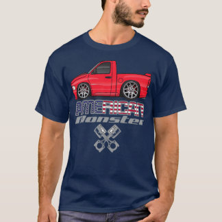 Camiseta Monstro Americano Vermelho 2