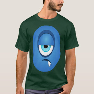 Camiseta Monstro Azul De Um Olho Monstro