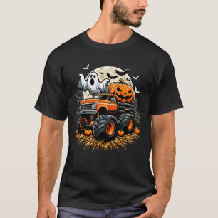 Camiseta Monstro Caminhão Ghost Ride Halloween Jack-O_-Lan