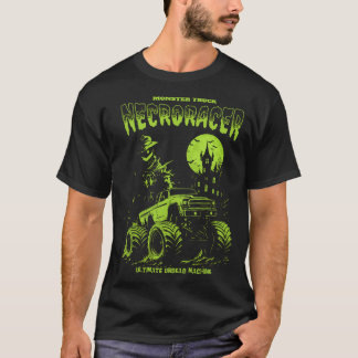 Camiseta Monstro Caminhão Necro Corredor Halloween Horror