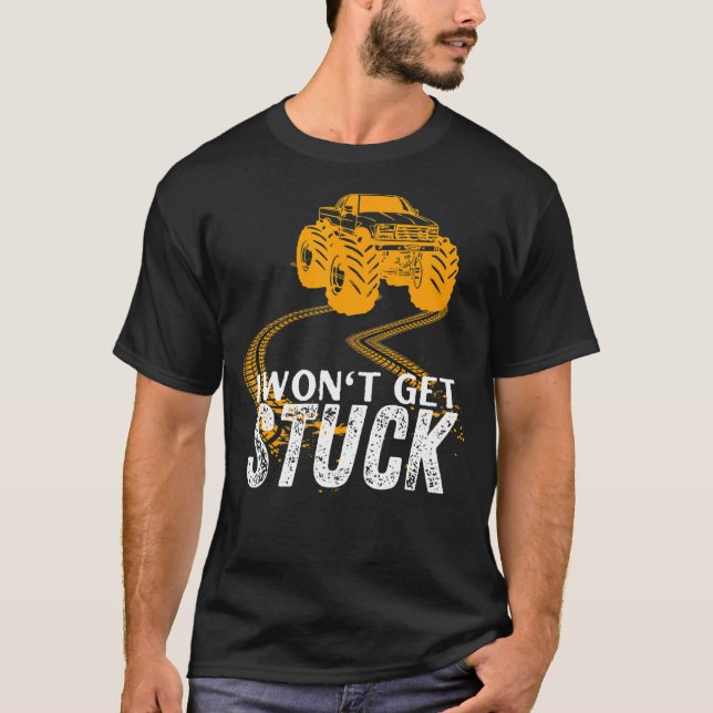 Camiseta Monstro Caminhão que posso perder, mas não vou fic (Frente)