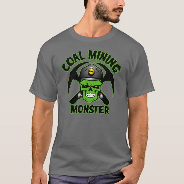 CAMISETA MONSTRO CARBONOSO (Frente)