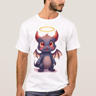 Camiseta Monstro Celestial: Uma Criação de Cartoon Bonita