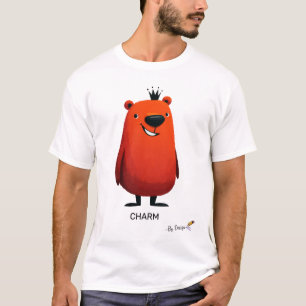 Camiseta Monstro Charme Design Original com Humor