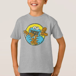 Camiseta Monstro Come Bolachas Retrô