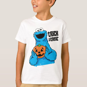 Camiseta Monstro Come-Cookies - Travessuras ou Gostosuras