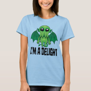 Camiseta Monstro Cthulhu Deliciosamente Fofo