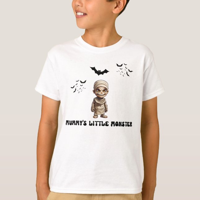 Camiseta Monstro da Mamãe - Pequenos achados (Frente)