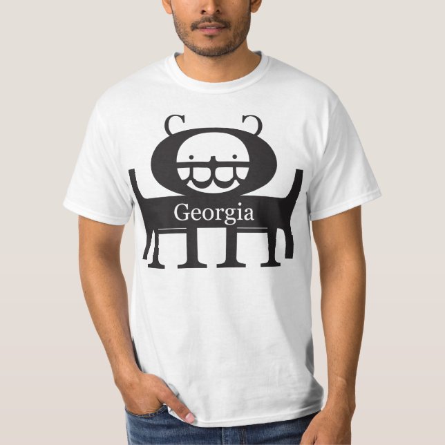 Camiseta Monstro da pia batismal: Geórgia (Frente)