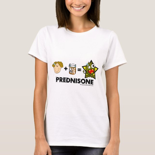 Camiseta Monstro da prednisona (Frente)