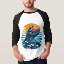 Monstro da Reptiliana, Cinza Escura, com Sunglasse