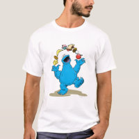 Monstro das Bolachas Vintage Faz Malabarismo