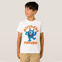 Monstro de Aniversário Azul