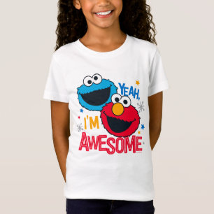 Camiseta Monstro de Biscoitos e Elmo   Sim, sou incrível