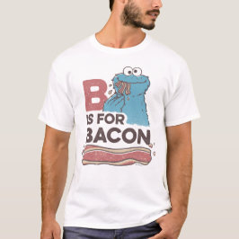 Camiseta Monstro de cookies | B é para Bacon