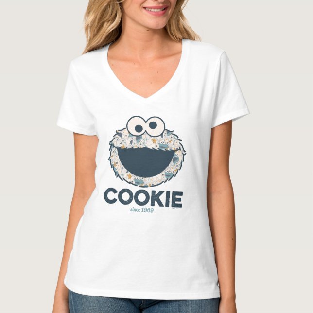 Camiseta Monstro de cookies | Cookie Desde 1969 (Frente)