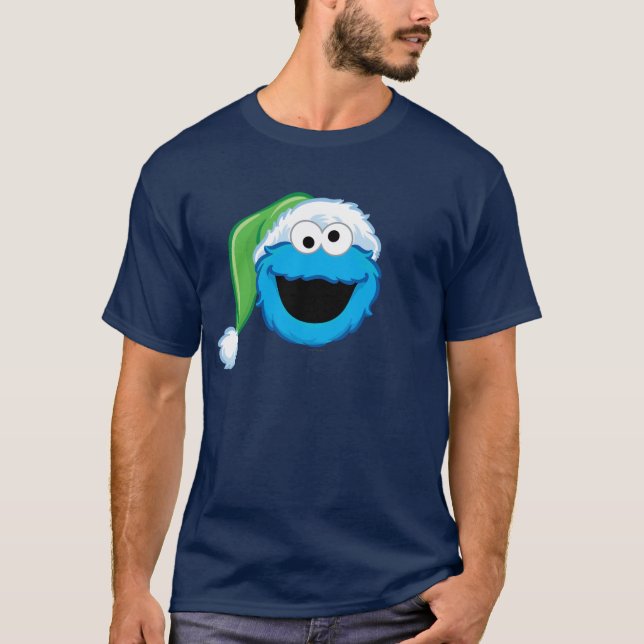 Camiseta Monstro de cookies de férias (Frente)