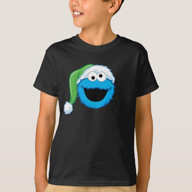 Camiseta Monstro de cookies de férias (Frente)