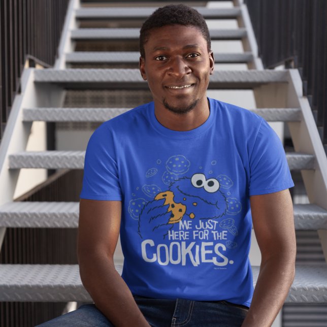 Camiseta Monstro de cookies | Eu só estou aqui para os cook (Criador carregado)