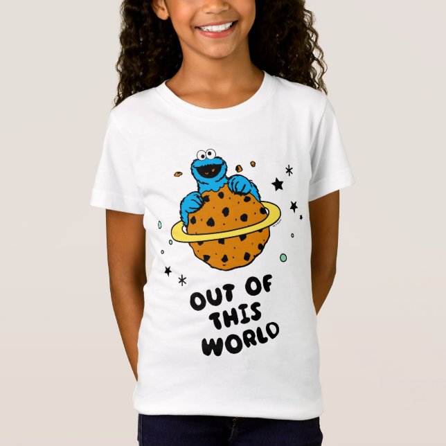 Camiseta Monstro de cookies | Fora deste mundo (Frente)