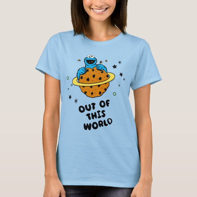Camiseta Monstro de cookies | Fora deste mundo (Frente)