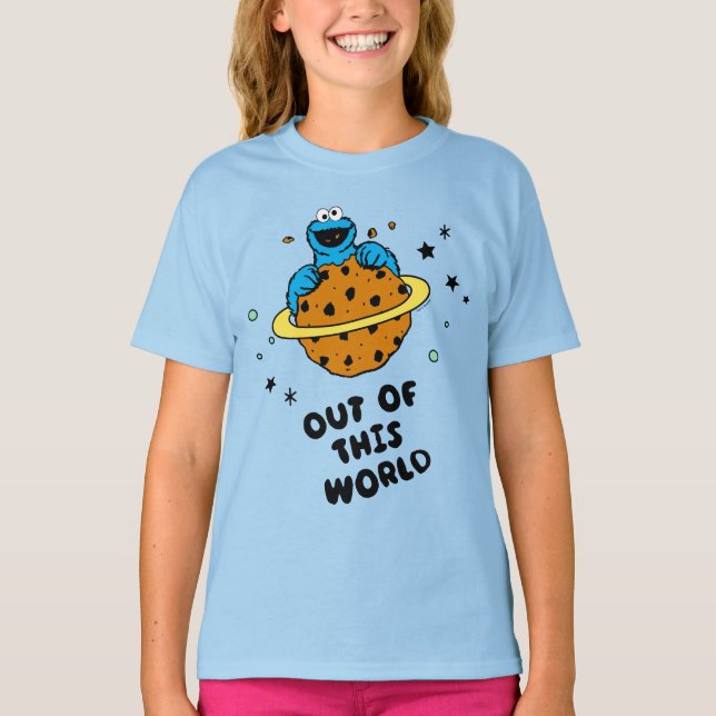 Camiseta Monstro de cookies | Fora deste mundo (Frente)
