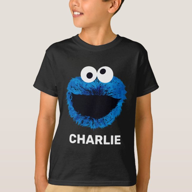 Camiseta Monstro de cookies personalizado | Tendência da Aq (Frente)