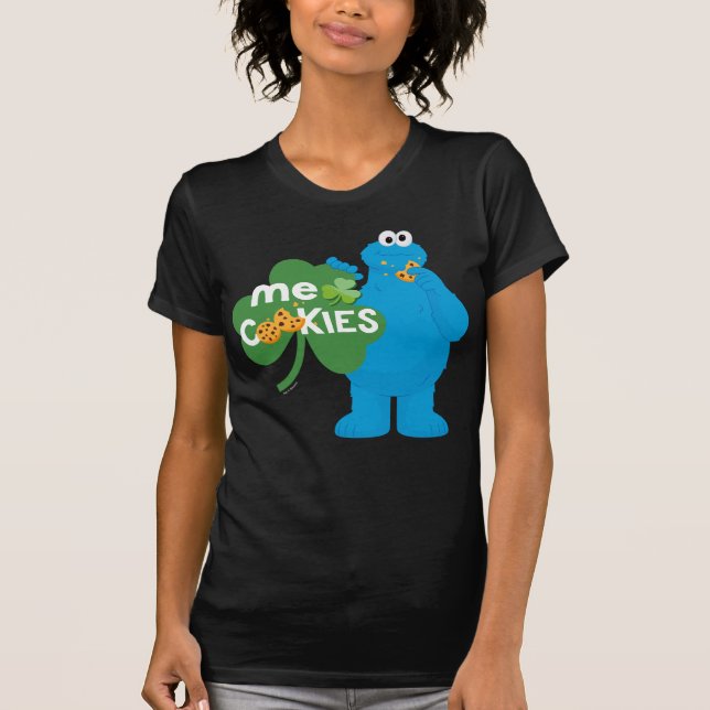 Camiseta Monstro de cookies | Shamrock Love (Frente)