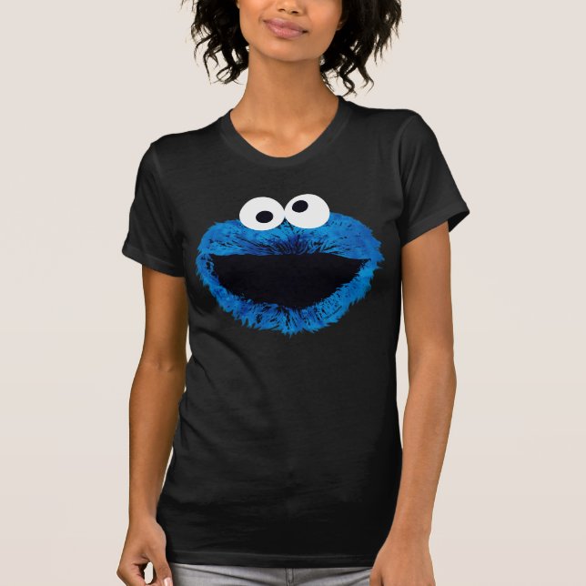 Camiseta Monstro de cookies | Tendência da Aquarela (Frente)