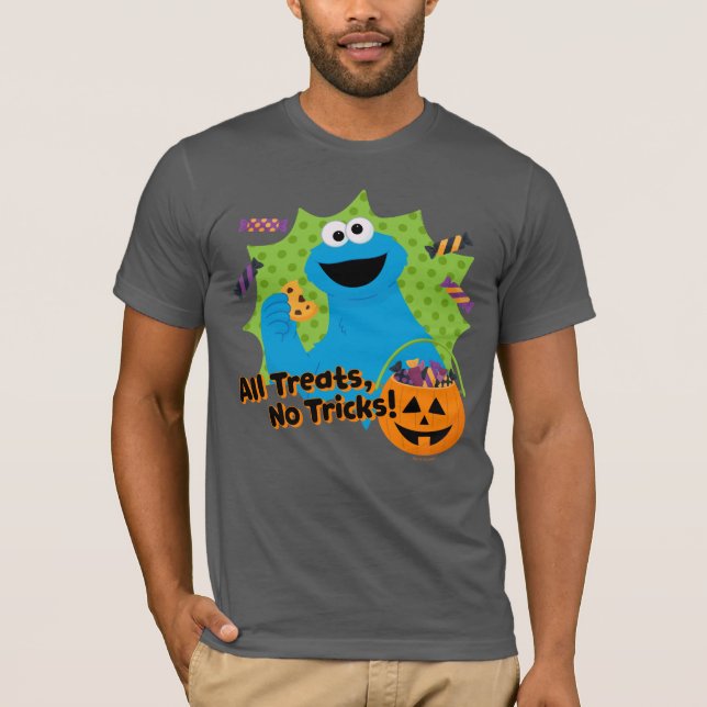 Camiseta Monstro de cookies | Todos Os Tratamentos, Sem Tru (Frente)
