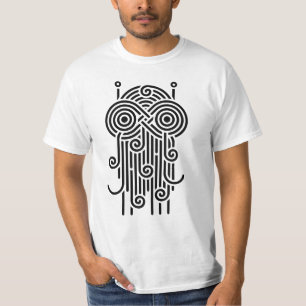 Camiseta Monstro de espaguete voador (linhas)