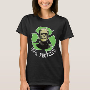 Camiseta Monstro de Frankenstein - 100% Reciclado S Funny H