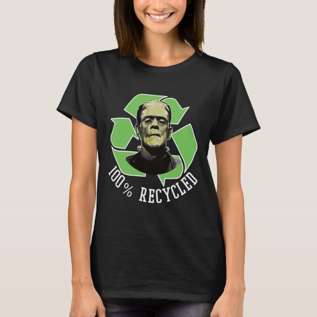 Camiseta Monstro de Frankenstein - 100% Reciclado S Funny H (Frente)