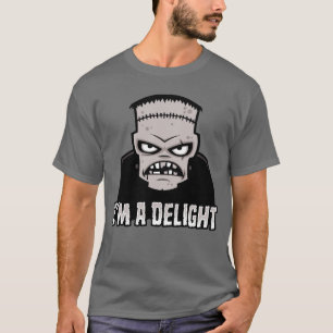 Camiseta Monstro de Frankenstein Deliciosamente Mal-Humorad