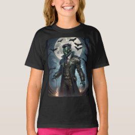 Camiseta Monstro de Frankenstein Steampunk do Halloween