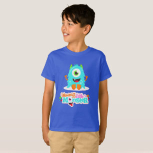 Camiseta Monstro de Meninos da Mamãe