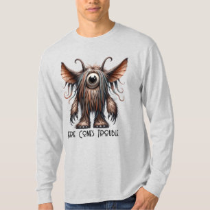 Camiseta Monstro de olhos únicos (pode personalizar)
