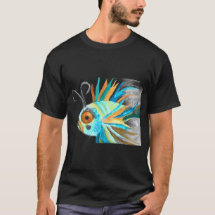 Camiseta Monstro de Peixe do Mar Profundo