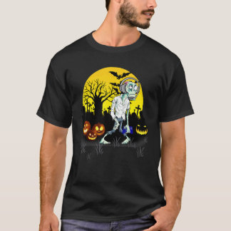 Camiseta Monstro de Vídeo Game Zumbi de Halloween para Game
