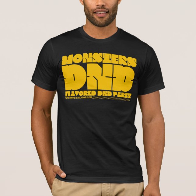 Camiseta Monstro DNB (Frente)