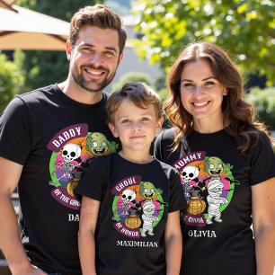 Camiseta Monstro do Dia das Bruxas Spooky Mãe do Criança do