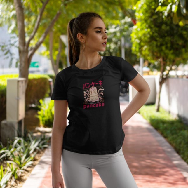 Camiseta Monstro do Fluffy Pancakes Japonês (Criador carregado)