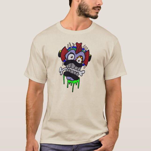 Camiseta Monstro do grafite (Frente)